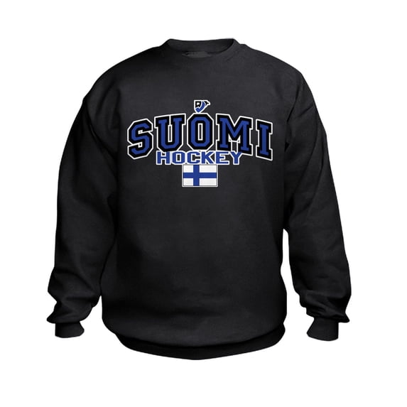 CafePress - Finland(Suomi) Hockey Kids Sweatshirt - Kids Sweatshirt, Youth Crew Neck Sweatshirt