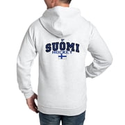 CafePress - FinlandSuomi Hockey Zip Hoodie - Zip Hoodie, Classic Hooded Sweatshirt with Metal Zipper