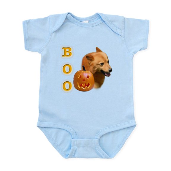 CafePress - Finnish Spitz Boo Infant Bodysuit - Baby Light Bodysuit, Size Newborn - 24 Months