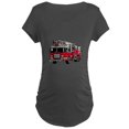 thumbnail image 1 of CafePress - Fire Engine Red Maternity Dark T Shirt - Maternity Dark T-Shirt, 1 of 3