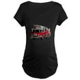 thumbnail image 1 of CafePress - Fire Engine Red Maternity Dark T Shirt - Maternity Dark T-Shirt, 1 of 3