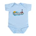 thumbnail image 1 of CafePress - Fire Island NY Surf Design Infant Bodysuit - Baby Light Bodysuit, Size Newborn - 24 Months, 1 of 4