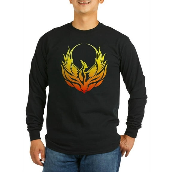 CafePress - Firebird Long Sleeve T-Shirt - Long Sleeve Dark T-Shirt
