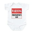 thumbnail image 1 of CafePress - Firefighter Warning Kid Infant Bodysuit - Baby Light Bodysuit, Size Newborn - 24 Months, 1 of 4