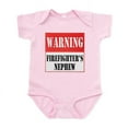 thumbnail image 1 of CafePress - Firefighter Warning Nephew Infant Bodysuit - Baby Light Bodysuit, Size Newborn - 24 Months, 1 of 4