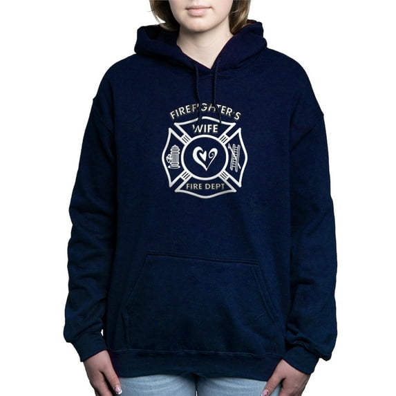 CafePress - Firefighter Wife Women'S Hooded Sweatshirt - Pullover Hoodie, Classic & Comfortable Hooded Sweatshirt