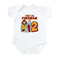 thumbnail image 1 of CafePress - Fireman 2Nd Birthday Infant Bodysuit - Baby Light Bodysuit, Size Newborn - 24 Months, 1 of 4