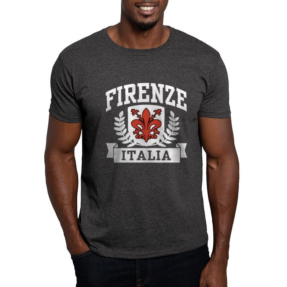 CafePress - Firenze Italia Dark T Shirt - Men's Classic Graphic Cotton T-Shirt