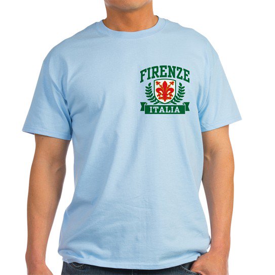CafePress - Firenze Italia Light T Shirt - Men's Classic Cotton T-Shirts