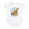thumbnail image 1 of CafePress - First Birthday Jungle Body Suit - Baby Light Bodysuit, Size Newborn - 24 Months, 1 of 4