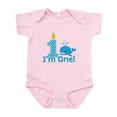 thumbnail image 1 of CafePress - First Birthday Whale Body Suit - Baby Light Bodysuit, Size Newborn - 24 Months, 1 of 4