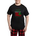 thumbnail image 1 of CafePress - First Christmas As Mr. &Amp; Mrs. Newlywed Pajamas - Men's Dark Loose Fit Cotton Pajama Set, 1 of 7