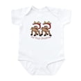 thumbnail image 1 of CafePress - First Christmas TWIN Deer Infant Bodysuit - Baby Light Bodysuit, Size Newborn - 24 Months, 1 of 4