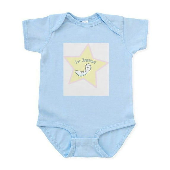 CafePress - First Instar Girl Infant Creeper - Baby Light Bodysuit, Size Newborn - 24 Months