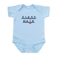 thumbnail image 1 of CafePress - First Mate Body Suit - Baby Light Bodysuit, Size Newborn - 24 Months, 1 of 4