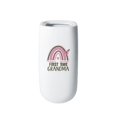 thumbnail image 1 of CafePress - First Time Grandma Rainbow - 10" Printed Porcelain Vase for Home Décor, Living Room Shelf, Entryway, Table Decoration, 1 of 4