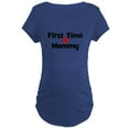 thumbnail image 1 of CafePress - First Time Mommy Maternity T Shirt - Maternity Dark T-Shirt, 1 of 3