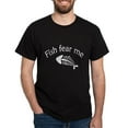 thumbnail image 1 of CafePress - Fish Fear Me Dark T Shirt - Men's Classic Graphic Cotton T-Shirt, 1 of 4