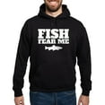 thumbnail image 1 of CafePress - Fish Fear Me Hoodie - Pullover Hoodie, Classic, Comfortable Hooded Sweatshirt, 1 of 4
