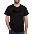 thumbnail image 1 of CafePress - Fishbone Dark T Shirt - Men's Classic Graphic Cotton T-Shirt, 1 of 4