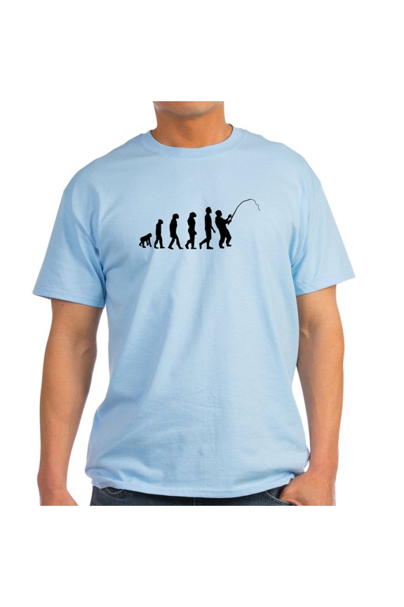 - Fishing Evolution T Shirt - Men's Classic Graphic T-Shirt