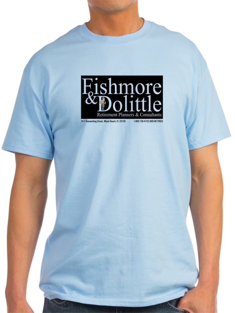 Fishmore And Dolittle Funny Fishing Or Retirement Shirt