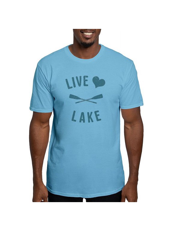 - Fitted T Shirt - Fitted T-Shirt, Vintage Fit Soft Cotton Tee