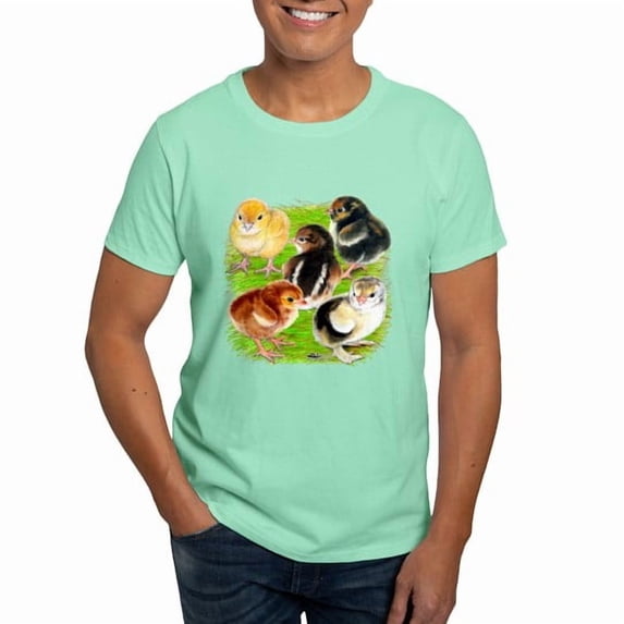 CafePress - Five Chicks Dark T Shirt - Men's Classic Cotton T-Shirts