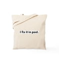 thumbnail image 1 of CafePress - Fix It In Post Tote Bag - Unisex Canvas Tote Bag, Beige, 1-Piece, 1 of 6