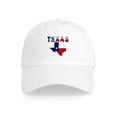 thumbnail image 1 of CafePress - Flag Map With Texas Cap - Adjustable 100% Brushed Unisex Casual Cotton Baseball Cap, Beige, 1, 1 of 2