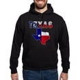 thumbnail image 1 of CafePress - Flag Map With Texas Hoodie (Dark) - Pullover Hoodie, Classic, Comfortable Hooded Sweatshirt, 1 of 4