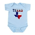 thumbnail image 1 of CafePress - Flag Map With Texas Infant Bodysuit - Baby Light Bodysuit, Size Newborn - 24 Months, 1 of 4