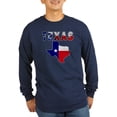 thumbnail image 1 of CafePress - Flag Map With Texas Long Sleeve Dark T Shirt - Long Sleeve Dark T-Shirt, 1 of 4