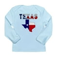 thumbnail image 1 of CafePress - Flag Map With Texas Long Sleeve Infant T Shirt - Long Sleeve Infant T-Shirt, 1 of 2