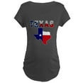 thumbnail image 1 of CafePress - Flag Map With Texas Maternity Dark T Shirt - Maternity Dark T-Shirt, 1 of 3