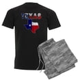 thumbnail image 1 of CafePress - Flag Map With Texas Men's Dark Pajamas - Men's Dark Loose Fit Cotton Pajama Set, 1 of 7