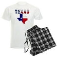 thumbnail image 1 of CafePress - Flag Map With Texas Men's Light Pajamas - Men's Light Loose Fit Cotton Pajama Set, 1 of 7