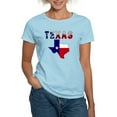 thumbnail image 1 of CafePress - Flag Map With Texas Women's Light T Shirt - Women's Classic T-Shirt, 1 of 4
