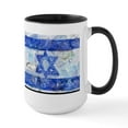 thumbnail image 1 of CafePress - Flag Of Israel Ceramic Mug - 15 oz Ceramic Large White Novelty Mug, 1 of 4