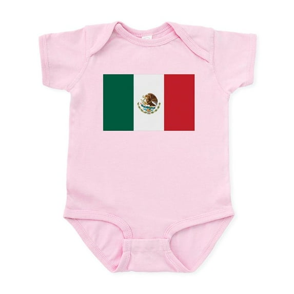 CafePress - Flag Of Mexico Infant Bodysuit - Baby Light Bodysuit, Size Newborn - 24 Months