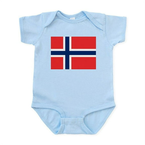 CafePress - Flag Of Norway Infant Bodysuit - Baby Light Bodysuit, Size Newborn - 24 Months