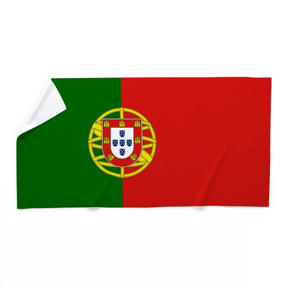 CafePress - Flag Of Portugal - Large Beach Towel, Soft 30"x60" Towel with Unique Design