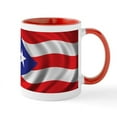 thumbnail image 1 of CafePress - Flag Of Puerto Rico Mug - 11 oz Ceramic Mug - Novelty Coffee Tea Cup, 1 of 4