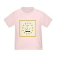 thumbnail image 1 of CafePress - Flag Of Rhode Island T Shirt - Cute Toddler T-Shirt, 100% Cotton, 1 of 4