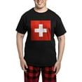 thumbnail image 1 of CafePress - Flag Of Switzerland Men's Dark Pajamas - Men's Dark Loose Fit Cotton Pajama Set, 1 of 7
