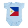 thumbnail image 1 of CafePress - Flag Of The Philippines Body Suit - Baby Light Bodysuit, Size Newborn - 24 Months, 1 of 4