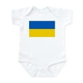 thumbnail image 1 of CafePress - Flag Of Ukraine Body Suit - Baby Light Bodysuit, Size Newborn - 24 Months, 1 of 4