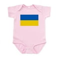 thumbnail image 1 of CafePress - Flag Of Ukraine Body Suit - Baby Light Bodysuit, Size Newborn - 24 Months, 1 of 4