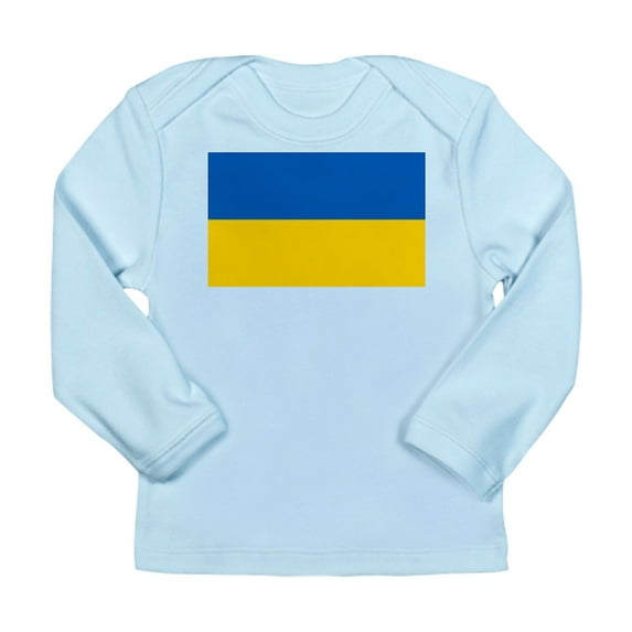 CafePress - Flag Of Ukraine Long Sleeve T Shirt - Long Sleeve Infant T-Shirt