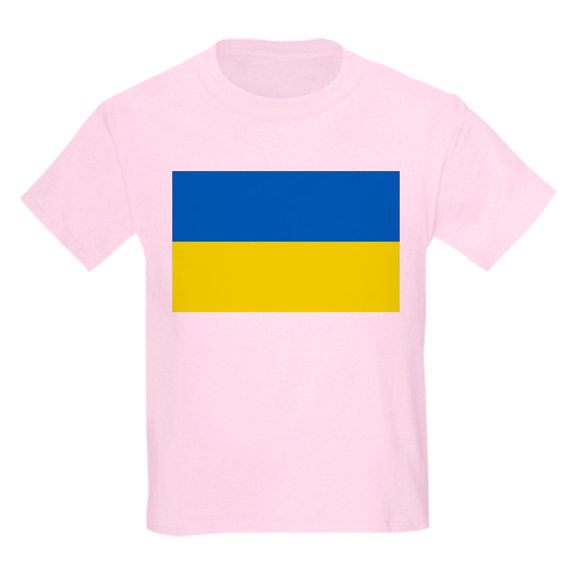 CafePress - Flag Of Ukraine T Shirt - Light T-Shirt Kids XS-XL